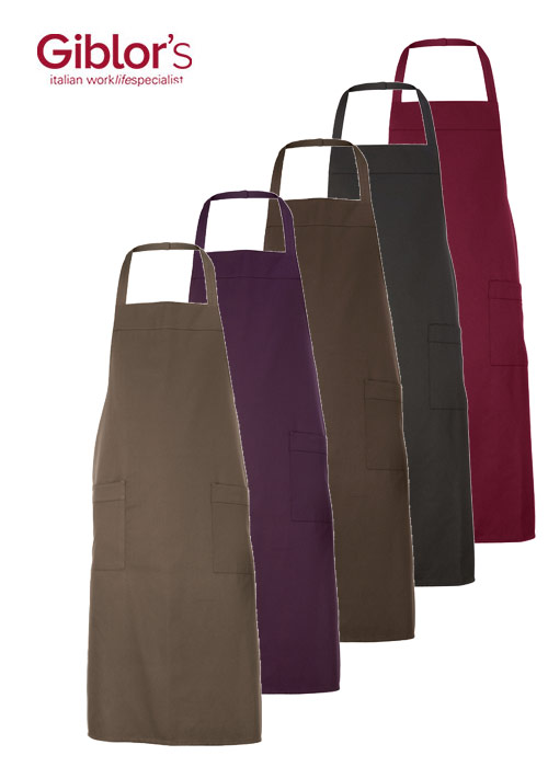 Grembiule con Pettorina 2 tasche